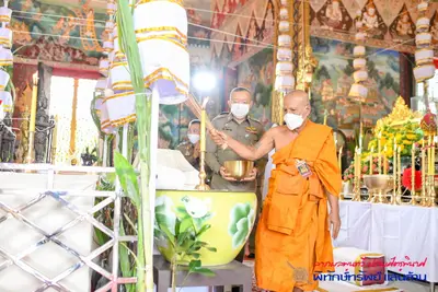 ประมวลภาพพิธีพุทธาภิเษกเหรียญรุ่นพิทักษ์ทรัพย์แสนล้าน วัดจุฬามณี ปี ๒๕๖๔
