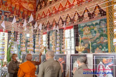 ประมวลภาพพิธีพุทธาภิเษกเหรียญรุ่นพิทักษ์ทรัพย์แสนล้าน วัดจุฬามณี ปี ๒๕๖๔