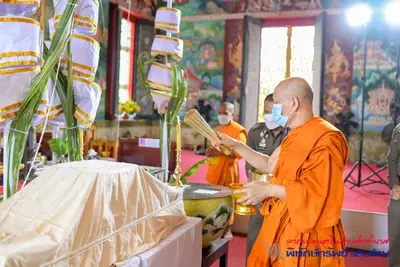 ประมวลภาพพิธีพุทธาภิเษกเหรียญรุ่นพิทักษ์ทรัพย์แสนล้าน วัดจุฬามณี ปี ๒๕๖๔