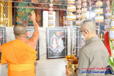 ประมวลภาพพิธีพุทธาภิเษกเหรียญรุ่นพิทักษ์ทรัพย์แสนล้าน วัดจุฬามณี ปี ๒๕๖๔