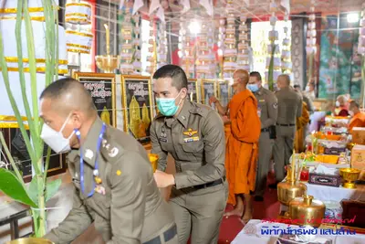 ประมวลภาพพิธีพุทธาภิเษกเหรียญรุ่นพิทักษ์ทรัพย์แสนล้าน วัดจุฬามณี ปี ๒๕๖๔