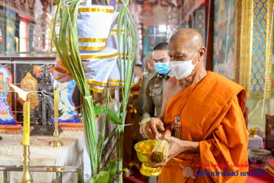 ประมวลภาพพิธีพุทธาภิเษกเหรียญรุ่นพิทักษ์ทรัพย์แสนล้าน วัดจุฬามณี ปี ๒๕๖๔