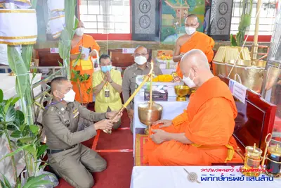 ประมวลภาพพิธีพุทธาภิเษกเหรียญรุ่นพิทักษ์ทรัพย์แสนล้าน วัดจุฬามณี ปี ๒๕๖๔