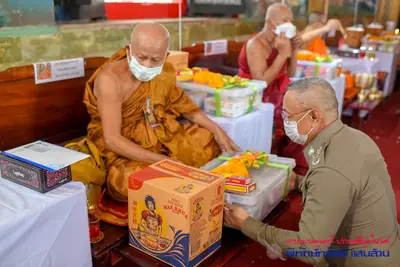 ประมวลภาพพิธีพุทธาภิเษกเหรียญรุ่นพิทักษ์ทรัพย์แสนล้าน วัดจุฬามณี ปี ๒๕๖๔
