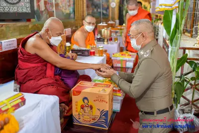 ประมวลภาพพิธีพุทธาภิเษกเหรียญรุ่นพิทักษ์ทรัพย์แสนล้าน วัดจุฬามณี ปี ๒๕๖๔