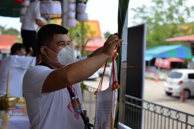 ประมวลภาพพิธีพุทธาภิเษกเหรียญหลวงพ่อโสธร ประทับหลังท้าวเวสสุวรรณโณ ปี ๒๕๖๔