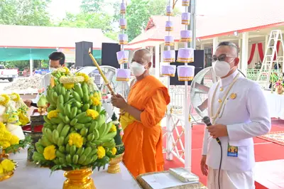 ประมวลภาพพิธีพุทธาภิเษกเหรียญหลวงพ่อโสธร ประทับหลังท้าวเวสสุวรรณโณ ปี ๒๕๖๔