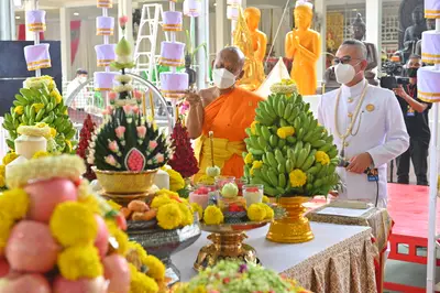 ประมวลภาพพิธีพุทธาภิเษกเหรียญหลวงพ่อโสธร ประทับหลังท้าวเวสสุวรรณโณ ปี ๒๕๖๔