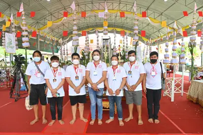 ประมวลภาพพิธีพุทธาภิเษกเหรียญหลวงพ่อโสธร ประทับหลังท้าวเวสสุวรรณโณ ปี ๒๕๖๔