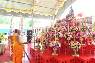 ประมวลภาพพิธีพุทธาภิเษกเหรียญหลวงพ่อโสธร ประทับหลังท้าวเวสสุวรรณโณ ปี ๒๕๖๔