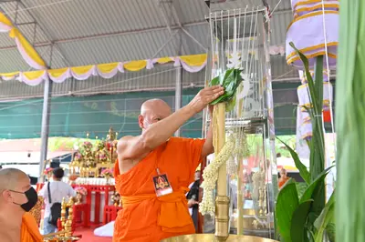 ประมวลภาพพิธีพุทธาภิเษกเหรียญหลวงพ่อโสธร ประทับหลังท้าวเวสสุวรรณโณ ปี ๒๕๖๔