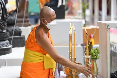 ประมวลภาพพิธีพุทธาภิเษกเหรียญหลวงพ่อโสธร ประทับหลังท้าวเวสสุวรรณโณ ปี ๒๕๖๔