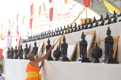 ประมวลภาพพิธีพุทธาภิเษกเหรียญหลวงพ่อโสธร ประทับหลังท้าวเวสสุวรรณโณ ปี ๒๕๖๔