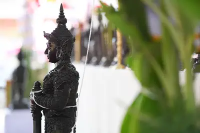 ประมวลภาพพิธีพุทธาภิเษกเหรียญหลวงพ่อโสธร ประทับหลังท้าวเวสสุวรรณโณ ปี ๒๕๖๔