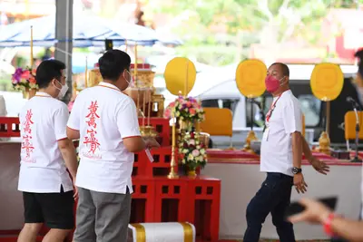 ประมวลภาพพิธีพุทธาภิเษกเหรียญหลวงพ่อโสธร ประทับหลังท้าวเวสสุวรรณโณ ปี ๒๕๖๔