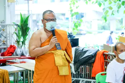 ประมวลภาพพิธีสวดนพเคราะห์และพุทธาภิเษกวัตถุมงคล วัดจุฬามณี ปี ๒๕๖๔