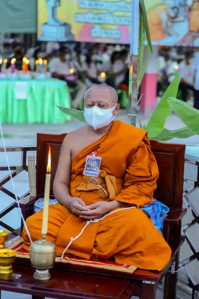 ประมวลภาพพิธีสวดนพเคราะห์และพุทธาภิเษกวัตถุมงคล วัดจุฬามณี ปี ๒๕๖๔