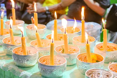 ประมวลภาพพิธีสวดนพเคราะห์และพุทธาภิเษกวัตถุมงคล วัดจุฬามณี ปี ๒๕๖๔