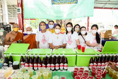 ประมวลภาพพิธีสวดนพเคราะห์และพุทธาภิเษกวัตถุมงคล วัดจุฬามณี ปี ๒๕๖๔