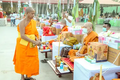 ประมวลภาพพิธีสวดนพเคราะห์และพุทธาภิเษกวัตถุมงคล วัดจุฬามณี ปี ๒๕๖๔