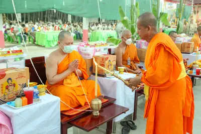 ประมวลภาพพิธีสวดนพเคราะห์และพุทธาภิเษกวัตถุมงคล วัดจุฬามณี ปี ๒๕๖๔