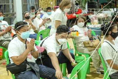 ประมวลภาพพิธีสวดนพเคราะห์และพุทธาภิเษกวัตถุมงคล วัดจุฬามณี ปี ๒๕๖๔