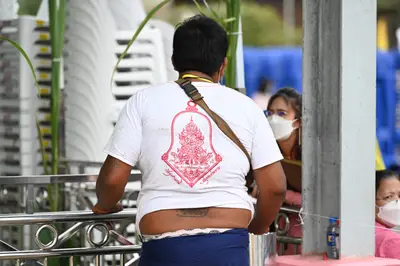 ประมวลภาพพิธีสวดนพเคราะห์และพุทธาภิเษกวัตถุมงคล วัดจุฬามณี ปี ๒๕๖๔