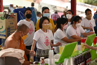 ประมวลภาพพิธีสวดนพเคราะห์และพุทธาภิเษกวัตถุมงคล วัดจุฬามณี ปี ๒๕๖๔