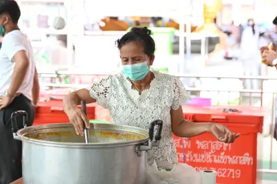 ประมวลภาพพิธีสวดนพเคราะห์และพุทธาภิเษกวัตถุมงคล วัดจุฬามณี ปี ๒๕๖๔