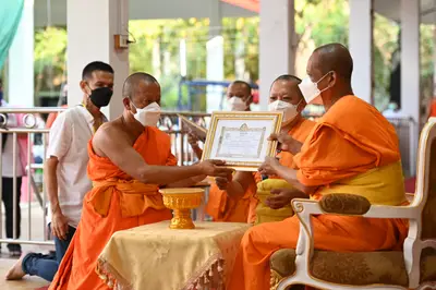 ประมวลภาพพิธีสวดนพเคราะห์และพุทธาภิเษกวัตถุมงคล วัดจุฬามณี ปี ๒๕๖๔