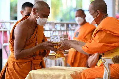 ประมวลภาพพิธีสวดนพเคราะห์และพุทธาภิเษกวัตถุมงคล วัดจุฬามณี ปี ๒๕๖๔