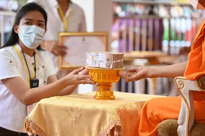 ประมวลภาพพิธีสวดนพเคราะห์และพุทธาภิเษกวัตถุมงคล วัดจุฬามณี ปี ๒๕๖๔
