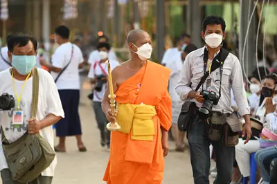 ประมวลภาพพิธีสวดนพเคราะห์และพุทธาภิเษกวัตถุมงคล วัดจุฬามณี ปี ๒๕๖๔
