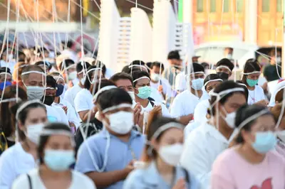 ประมวลภาพพิธีสวดนพเคราะห์และพุทธาภิเษกวัตถุมงคล วัดจุฬามณี ปี ๒๕๖๔