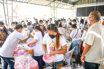 ประมวลภาพพิธีสวดนพเคราะห์และพุทธาภิเษกวัตถุมงคล วัดจุฬามณี ปี ๒๕๖๔