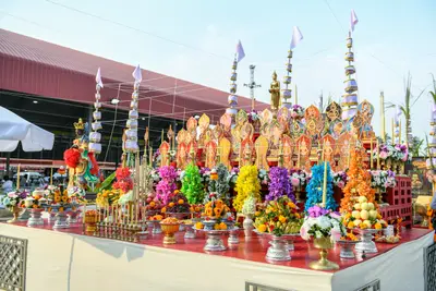 ประมวลภาพพิธีสวดนพเคราะห์และพุทธาภิเษกวัตถุมงคล วัดจุฬามณี ปี ๒๕๖๔