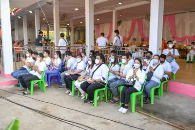 ประมวลภาพพิธีสวดนพเคราะห์และพุทธาภิเษกวัตถุมงคล วัดจุฬามณี ปี ๒๕๖๔