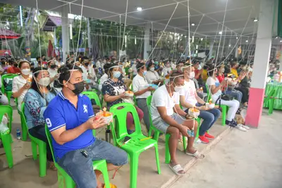 ประมวลภาพพิธีสวดนพเคราะห์และพุทธาภิเษกวัตถุมงคล วัดจุฬามณี ปี ๒๕๖๔