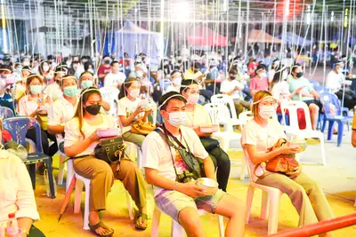 ประมวลภาพพิธีสวดนพเคราะห์และพุทธาภิเษกวัตถุมงคล วัดจุฬามณี ปี ๒๕๖๔