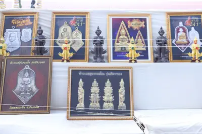ประมวลภาพพิธีสวดนพเคราะห์และพุทธาภิเษกวัตถุมงคล วัดจุฬามณี ปี ๒๕๖๔