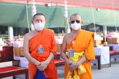 ประมวลภาพพิธีสวดนพเคราะห์และพุทธาภิเษกวัตถุมงคล วัดจุฬามณี ปี ๒๕๖๔