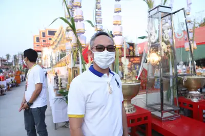 ประมวลภาพพิธีสวดนพเคราะห์และพุทธาภิเษกวัตถุมงคล วัดจุฬามณี ปี ๒๕๖๔