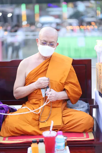 ประมวลภาพพิธีสวดนพเคราะห์และพุทธาภิเษกวัตถุมงคล วัดจุฬามณี ปี ๒๕๖๔