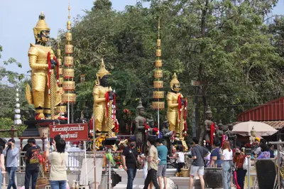 ประมวลภาพพิธีสวดนพเคราะห์และพุทธาภิเษกวัตถุมงคล วัดจุฬามณี ปี ๒๕๖๔
