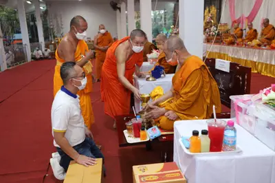 ประมวลภาพพิธีสวดนพเคราะห์และพุทธาภิเษกวัตถุมงคล วัดจุฬามณี ปี ๒๕๖๔