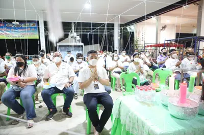 ประมวลภาพพิธีสวดนพเคราะห์และพุทธาภิเษกวัตถุมงคล วัดจุฬามณี ปี ๒๕๖๔
