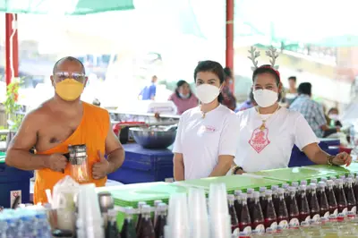 ประมวลภาพพิธีสวดนพเคราะห์และพุทธาภิเษกวัตถุมงคล วัดจุฬามณี ปี ๒๕๖๔