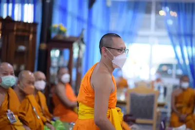 ประมวลภาพพิธีสวดนพเคราะห์และพุทธาภิเษกวัตถุมงคล วัดจุฬามณี ปี ๒๕๖๔