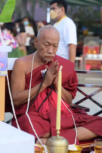 ประมวลภาพพิธีสวดนพเคราะห์และพุทธาภิเษกวัตถุมงคล วัดจุฬามณี ปี ๒๕๖๔