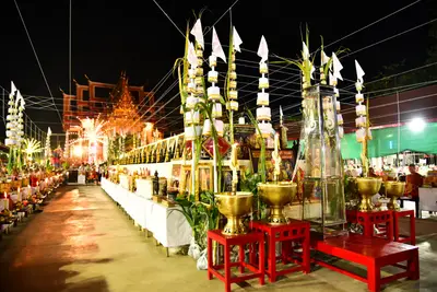 ประมวลภาพพิธีสวดนพเคราะห์และพุทธาภิเษกวัตถุมงคล วัดจุฬามณี ปี ๒๕๖๔